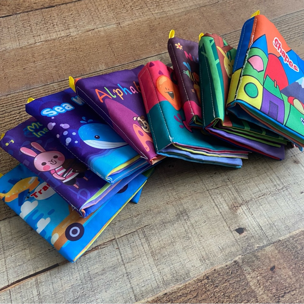 Educational Soft Books 8 ct